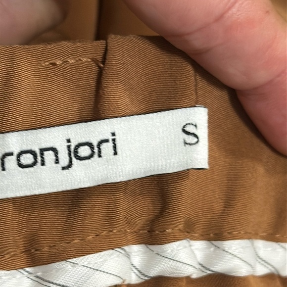 (N3)Tronjori Camel High-Waisted Wide-Leg Culotte Pants
Long Palazzo Pants,Size S - Picture 15 of 16